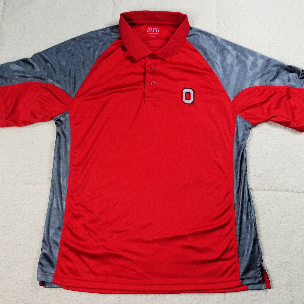 NCAA Ohio State University Athletic Polo Large